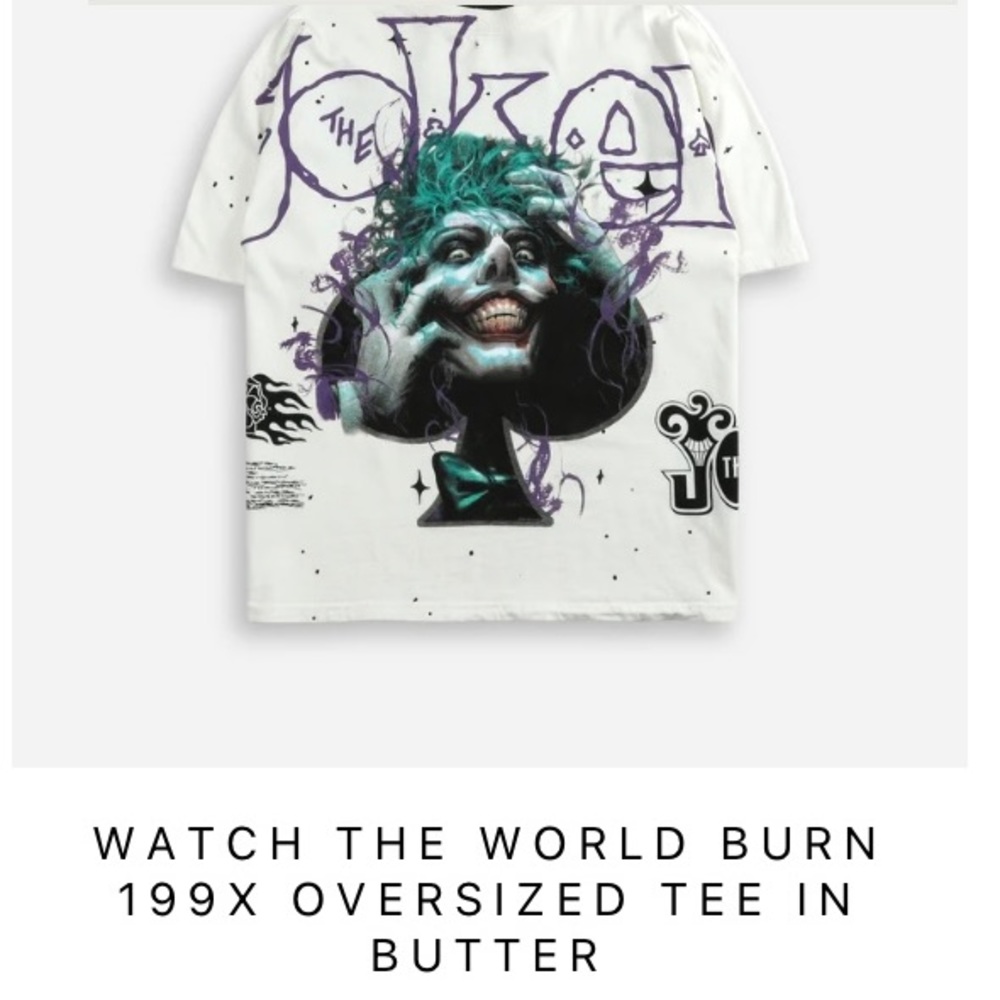 Civil Regime - Oversized Joker Tee